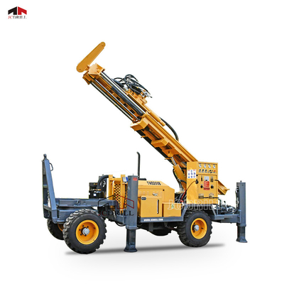 kupować Trailer Mounted Mobile Water Well Wiertnica, wiertarka hydrauliczna wiertnicza produkcja online