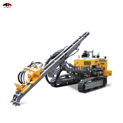 kupować JCDRILL Crawler DTH drilling rig z systemem hydraulicznym na paliwo napędowe do eksploatacji powierzchniowej i budowy odwiertów produkcja online