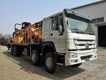 kupować 400m Wiertnica montowana na ciężarówce hydrauliczne urządzenie do wiercenia studni wodnych produkcja online