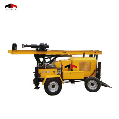 kupować Przenośna wiertnica hydrauliczna 44KW montowana na przyczepie produkcja online