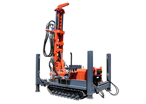 kupować Hydrauliczna maszyna do wiercenia studni o głębokości 200 m, montowana na gąsienicach produkcja online