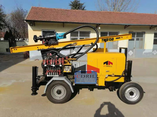 kupować JC DRILL TWD 150 Przyczepa kołowa DTH Rig Wiercenie studni wodnych produkcja online