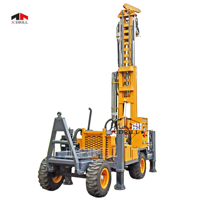 kupować Twd200 Rock Portable Water Well Rig Diesel Engine Trailer Mounted Borhoole produkcja online
