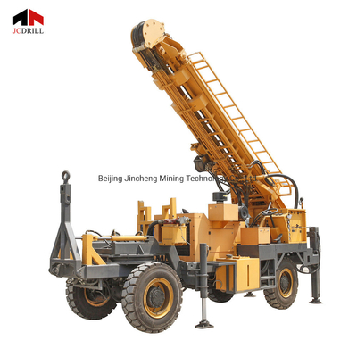 kupować Hydrauliczna obrotowa wiertnica do studni wodnych 92KW montowana na przyczepie produkcja online