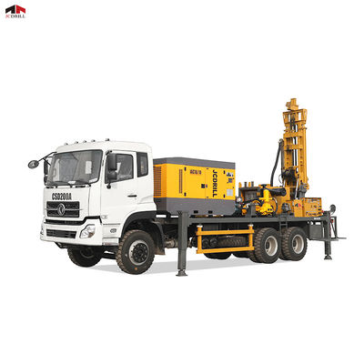 CSD200A Hydrauliczna powietrze dth pompa błotna Zintegrowana Dongfeng Truck Water Willing Rig