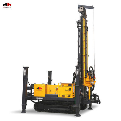 Dobra cena. CWD450T Crawler Mounted Water Well Borehole DTH Drilling Rig w Internecie