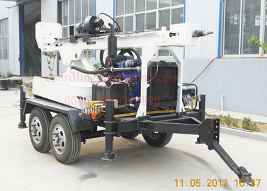 Dobra cena. 150m Dth Mud Drilling Wiertnica montowana na przyczepie z 45kw Diesel TWD150 w Internecie
