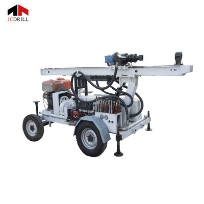 Dobra cena. DEUTZ Engine Trailer Rotary Portable Water Drilling Rig w Internecie