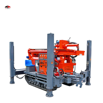 Dobra cena. 200m głębokość studni wiertniczej Crawler Rotary Portable Diesel Rock w Internecie