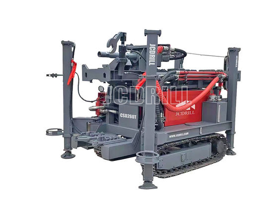 Stalowa wiertnica gąsienicowa Yuchai Engine Odwiert Cwd260t