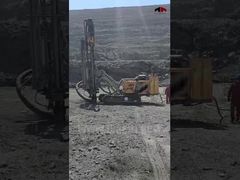JC900 Hydrauliczna gąsienicowa maszyna do wydobywania skał Wiertarka DTH o masie 9500 kg