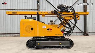 Wiertnica fotowoltaiczna JCS500 to wszechstronna wiertnica hydrauliczna montowana na gąsienicach, zaprojektowana specjalnie dla